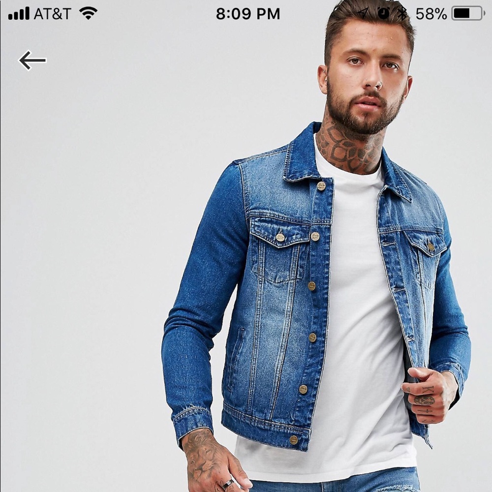 Norton jean jacket by ASOS